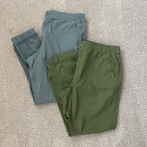 Set of 2 J. Crew Factory Joggers in Large